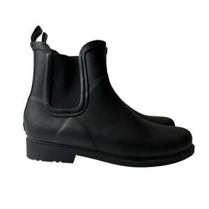 J. Crew Women's Chelsea Rain Boots Booties Shoes Size 7 Waterproof Rubber
